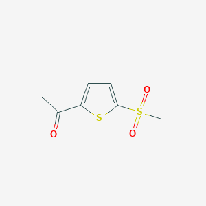 1-[5-(Methanesulfonyl)thiophen-2-yl]ethan-1-one