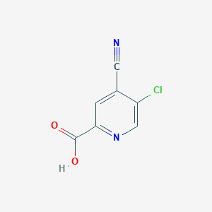 5-Chloro-4-cyanopicolinic acid