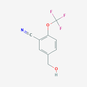 5-(Hydroxymethyl)-2-(trifluoromethoxy)benzonitrile