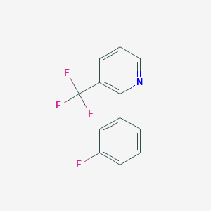 2-(3-Fluorophenyl)-3-(trifluoromethyl)pyridine