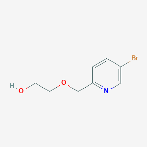 2-((5-Bromopyridin-2-yl)methoxy)ethanol