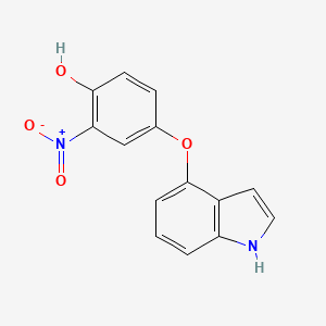 4-(1H-indol-4-yloxy)-2-nitrophenol