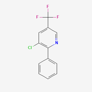3-Chloro-2-phenyl-5-(trifluoromethyl)pyridine