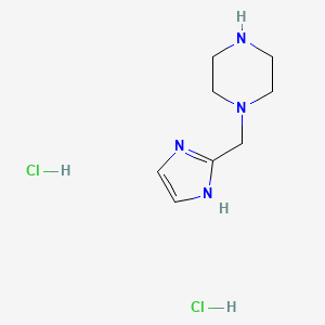 1-(1H-imidazol-2-ylmethyl)piperazine;dihydrochloride