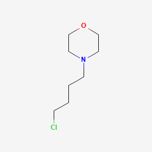 molecular formula C8H16ClNO B13885719 4-(4-Chlorobutyl)morpholine 