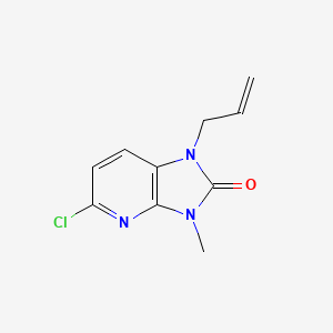 5-Chloro-3-methyl-1-prop-2-enylimidazo[4,5-b]pyridin-2-one