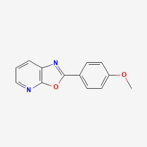 2-(4-Methoxyphenyl)-oxazolo[5,4-b]pyridine