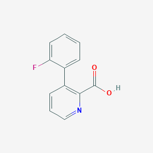 B1388578 3-(2-Fluorophenyl)picolinic acid CAS No. 1214363-16-2