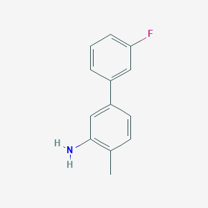B1388600 5-(3-Fluorophenyl)-2-methylaniline CAS No. 1183439-66-8