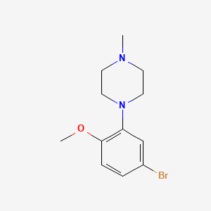 1-(5-Bromo-2-methoxyphenyl)-4-methylpiperazine