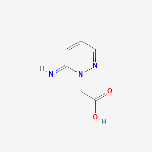 2-(6-iminopyridazin-1(6H)-yl)acetic acid