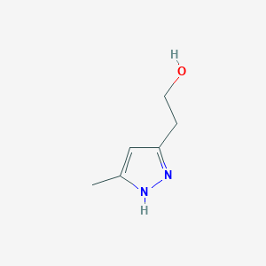 2-(5-methyl-1H-pyrazol-3-yl)ethanol