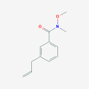 3-allyl-N-methoxy-N-methylbenzamide