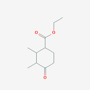 Ethyl 2,3-dimethyl-4-oxocyclohexane-1-carboxylate