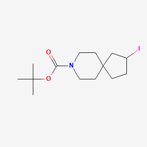 1,1-Dimethylethyl 2-iodo-8-azaspiro[4.5]decane-8-carboxylate