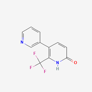 5-(Pyridin-3-yl)-6-(trifluoromethyl)pyridin-2-ol