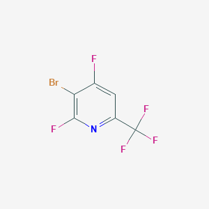 3-Bromo-2,4-difluoro-6-(trifluoromethyl)pyridine