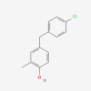 4-(4-Chlorobenzyl)-2-methylphenol