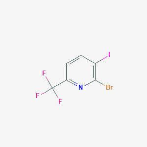 2-Bromo-3-iodo-6-(trifluoromethyl)pyridine