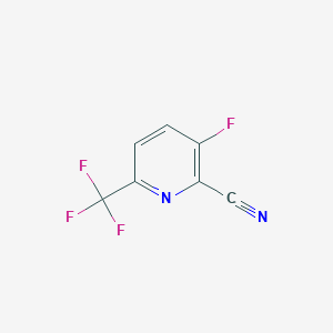 3-Fluoro-6-(trifluoromethyl)picolinonitrile