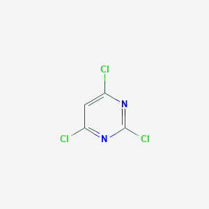molecular formula C4HCl3N2 B138864 2,4,6-三氯吡啶 CAS No. 3764-01-0
