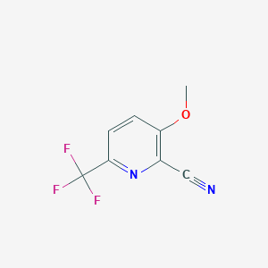 2-Cyano-3-methoxy-6-(trifluoromethyl)pyridine