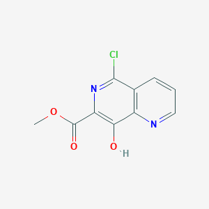 Methyl 5-chloro-8-hydroxy-1,6-naphthyridine-7-carboxylate