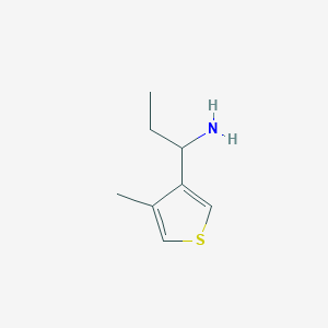 1-(4-Methylthiophen-3-yl)propan-1-amine