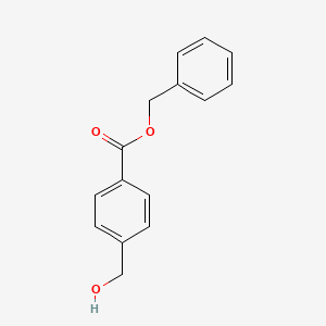 molecular formula C15H14O3 B13886552 Benzyl 4-(hydroxymethyl)benzoate 