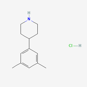 B1388664 4-(3,5-Dimethylphenyl)piperidine hydrochloride CAS No. 1004618-84-1