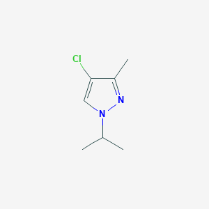 B1388671 4-Chloro-1-isopropyl-3-methyl-1H-pyrazole CAS No. 1217862-27-5