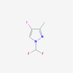 1-(difluoromethyl)-4-iodo-3-methyl-1H-pyrazole