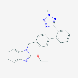 molecular formula C23H20N6O B138870 7-H-Etbmb CAS No. 154301-47-0