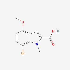 7-Bromo-4-methoxy-1-methyl-1H-indole-2-carboxylic acid