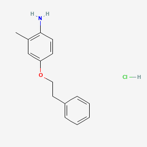 2-Methyl-4-(phenethyloxy)aniline hydrochloride