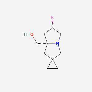 ((6'S,7a'S)-6'-Fluorodihydro-1'H,3'H-spiro[cyclopropane-1,2'-pyrrolizin]-7a'(5'H)-yl)methanol