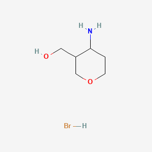 (4-Aminotetrahydropyran-3-YL)methanol hydrobromide