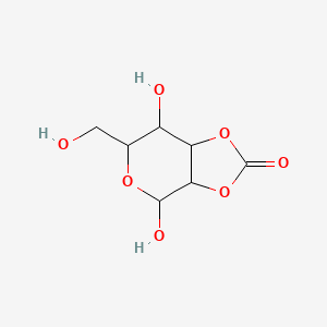 4,7-dihydroxy-6-(hydroxymethyl)-4,6,7,7a-tetrahydro-3aH-[1,3]dioxolo[4,5-c]pyran-2-one