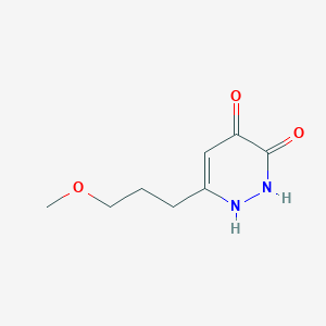 6-(3-Methoxypropyl)-1,2-dihydropyridazine-3,4-dione