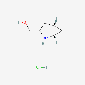 [(1R,3R,5R)-2-azabicyclo[3.1.0]hexan-3-yl]methanol;hydrochloride