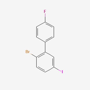 2-Bromo-4'-fluoro-5-iodo-1,1'-biphenyl