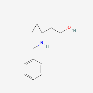 2-[1-(Benzylamino)-2-methyl-cyclopropyl]ethanol