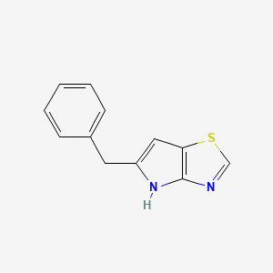 5-benzyl-4H-pyrrolo[2,3-d][1,3]thiazole