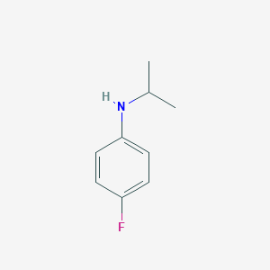 molecular formula C9H12FN B138873 4-氟-N-异丙基苯胺 CAS No. 70441-63-3