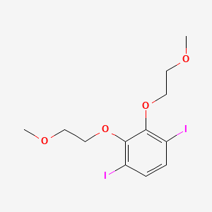 1,4-Diiodo-2,3-bis(2-methoxyethoxy)benzene