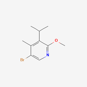 5-Bromo-3-isopropyl-2-methoxy-4-methylpyridine