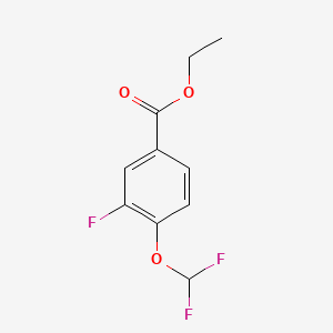 Ethyl 4-(difluoromethoxy)-3-fluorobenzoate