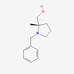 [(2S)-1-benzyl-2-methyl-pyrrolidin-2-yl]methanol