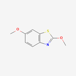molecular formula C9H9NO2S B1388761 2,6-Dimethoxybenzothiazole CAS No. 3507-19-5