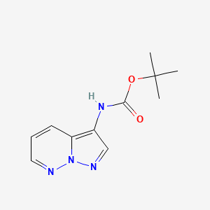 tert-butyl N-pyrazolo[1,5-b]pyridazin-3-ylcarbamate